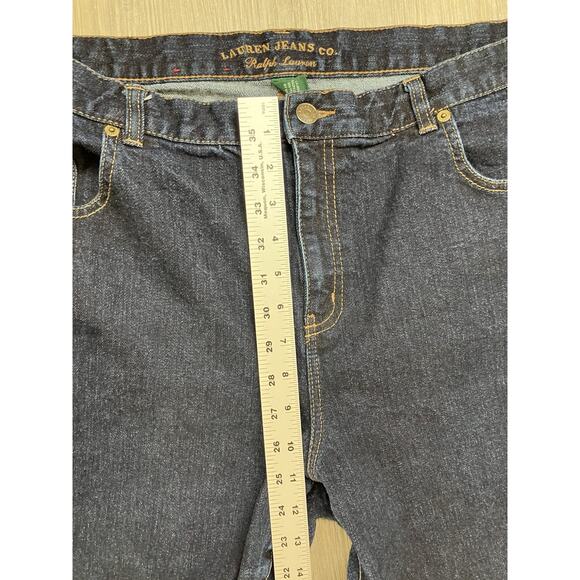 Lauren Jeans Co Ralph Lauren Classic Straight Jeans Women’s Size 16W - Picture 4 of 11
